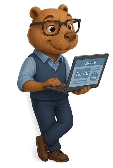 Mascote RedaAI